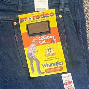 Mens Wrangler Pro Rodeo Cowboy Cut Jeans